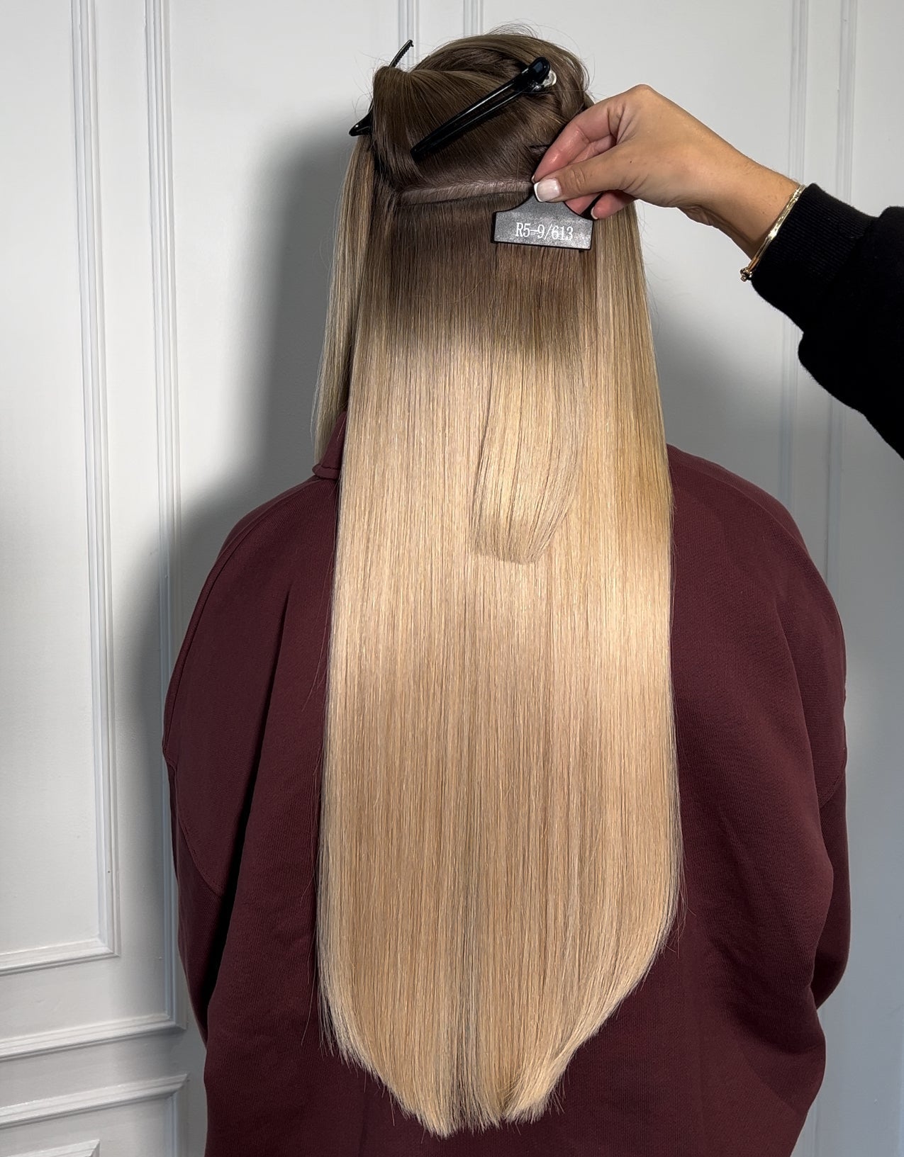 human hair extensions