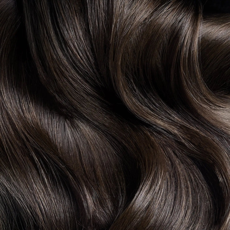 SEAMLESS® Tapes 18 Inches - SWAY Hair Extensions clip-in hair extensions made of 100% Double Drawn, Remy Human Hair. SWAY SEAMLESS® Tapes, 18 inches. Lightweight, flexible, and perfect for any hairstyle.