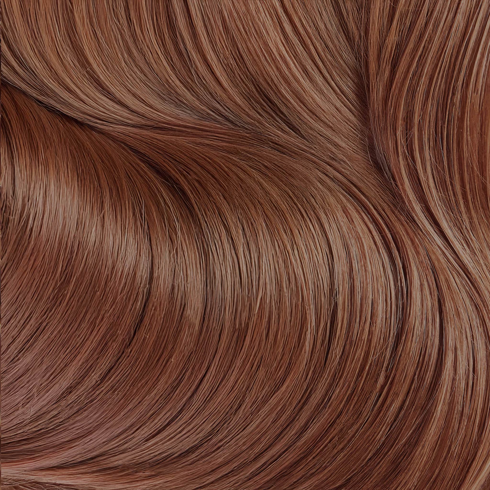 Flat Tip Bonds 18 Inches - SWAY Hair Extensions Auburn-30 SWAY Flat Tip Bonds, 18"- 100% Remy Human Hair Extensions with Italian Keratin. Perfect for hair goals.