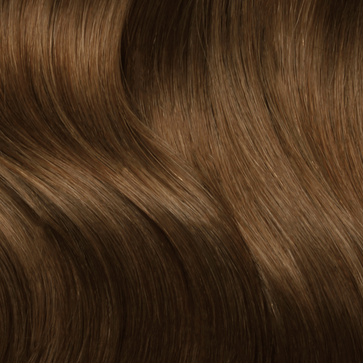 Nano Bonds 18 Inches - SWAY Hair Extensions Chestnut-Brown-4 Ultra-fine, invisible bonds for a flawless, natural look. 100% Remy Human hair, lightweight and versatile. Reusable and perfect for individual or salon use.