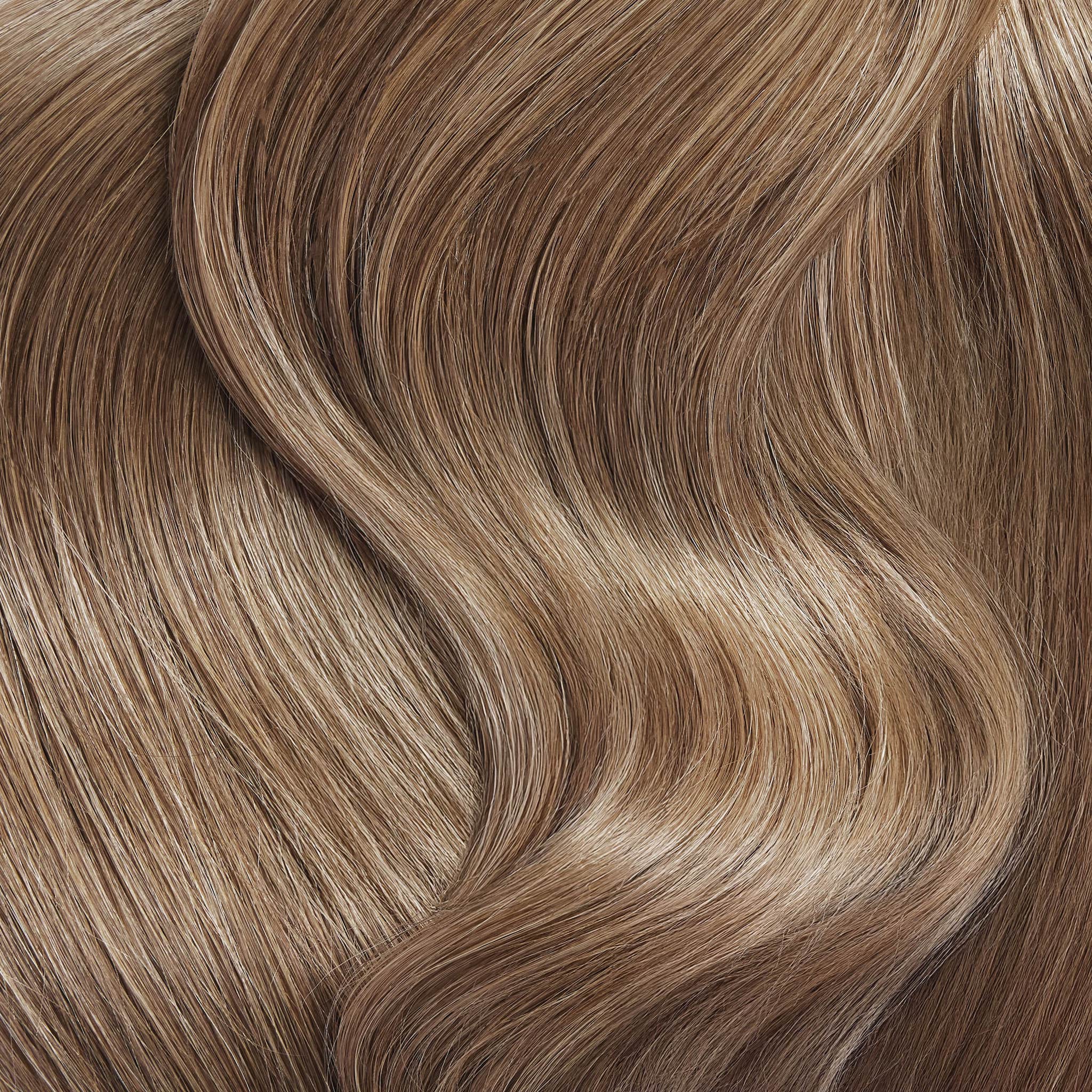Nano Bonds 18 Inches - SWAY Hair Extensions Blondette-4-27 Ultra-fine, invisible bonds for a flawless, natural look. 100% Remy Human hair, lightweight and versatile. Reusable and perfect for individual or salon use.
