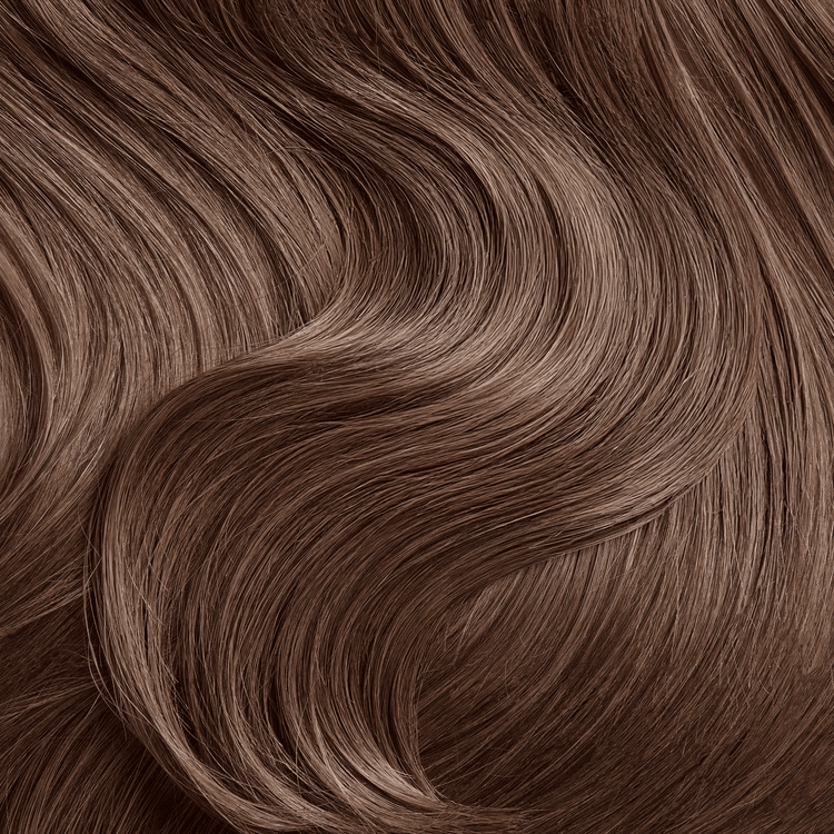 SEAMLESS® Clip Ins 22 Inches - SWAY Hair Extensions - Shade CHESTNUT BROWN MIX