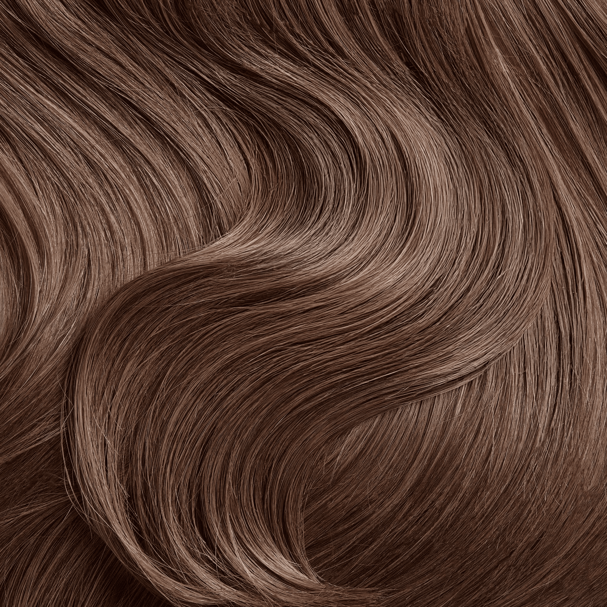 SEAMLESS® Tapes 14 inch - SWAY Hair Extensions - Thin, flexible, and discreet. 100% Double Drawn Remy Human Hair. Versatile and reusable. Shade - CHESTNUT BROWN MIX