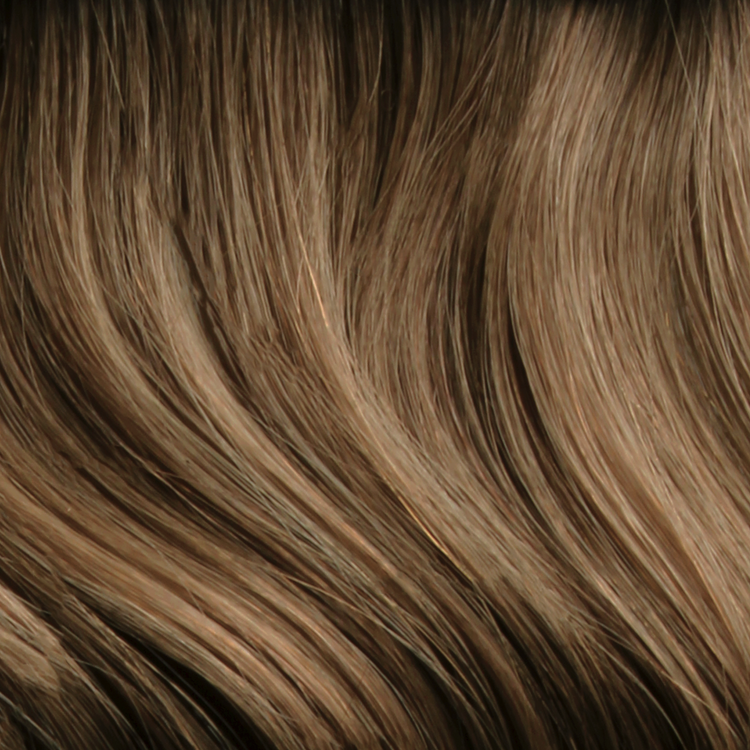 SEAMLESS® Clip Ins 22 Inches - SWAY Hair Extensions - Shade DARKEST ASH BROWN