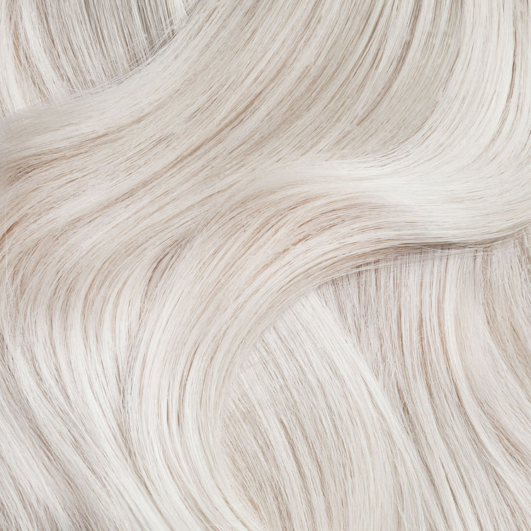 Nano Bonds 20 Inches - SWAY Hair Extensions Pure-Platinum-60A Ultra-fine, invisible bonds for a flawless, natural look. 100% Remy Human hair, lightweight and versatile. Reusable and perfect for individual or salon use.