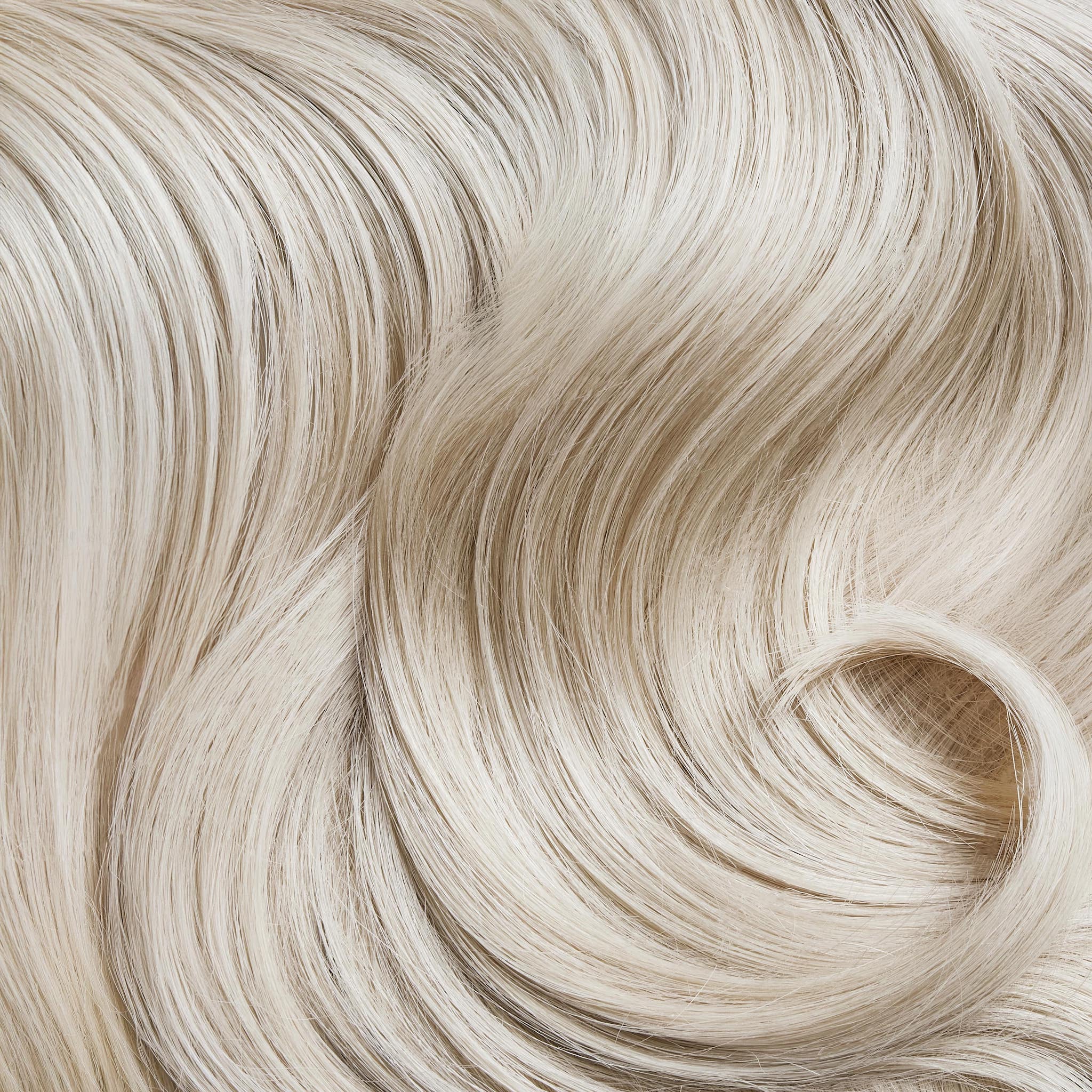 Flat Tip Bonds 18 Inches - SWAY Hair Extensions Silver-Ash-Blonde-60A-Silver SWAY Flat Tip Bonds, 18"- 100% Remy Human Hair Extensions with Italian Keratin. Perfect for hair goals.