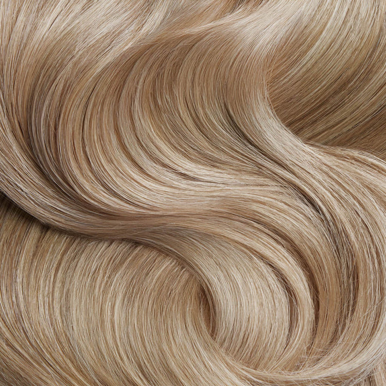 SEAMLESS® Flat Weft 18 Inches - SWAY Hair Extensions Champagne-Chestnut-8-22 Natural SEAMLESS® Flat Weft 18 Inches extensions. Thin, flexible, and discreet. 100% Double Drawn Remy Human Hair. Versatile and reusable