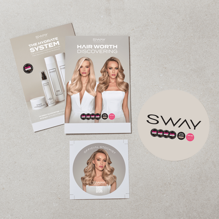 Salon Professional Marketing Bundle - SWAY Hair Extensions