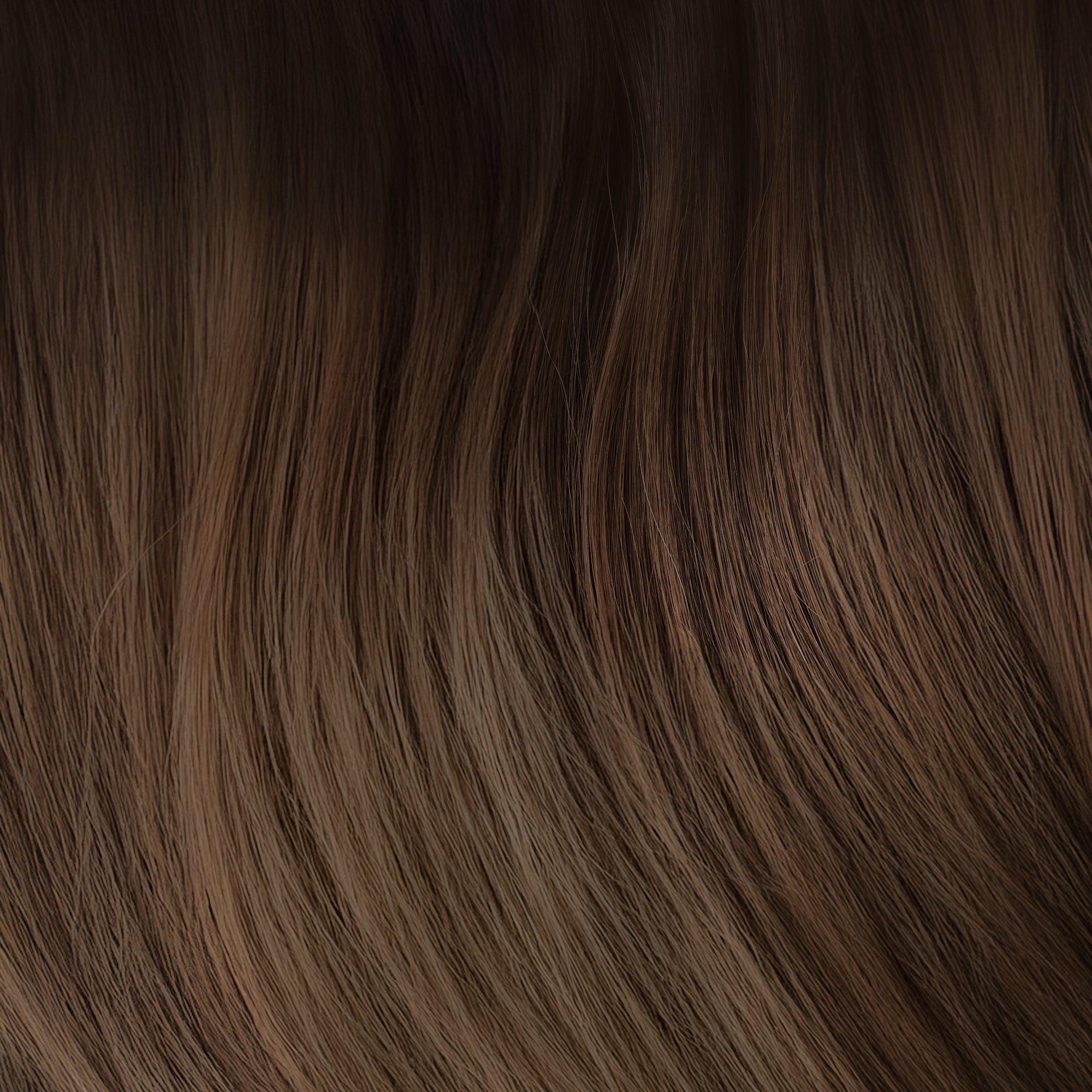 Tiny Tip Bonds 18" - SWAY Hair Extensions Rooted-Chestnut-Brown-Mix: Lightweight, discreet. Made with Italian Keratin for comfort and long-lasting wear. Reusable and compatible with other SWAY Salon Professional Methods