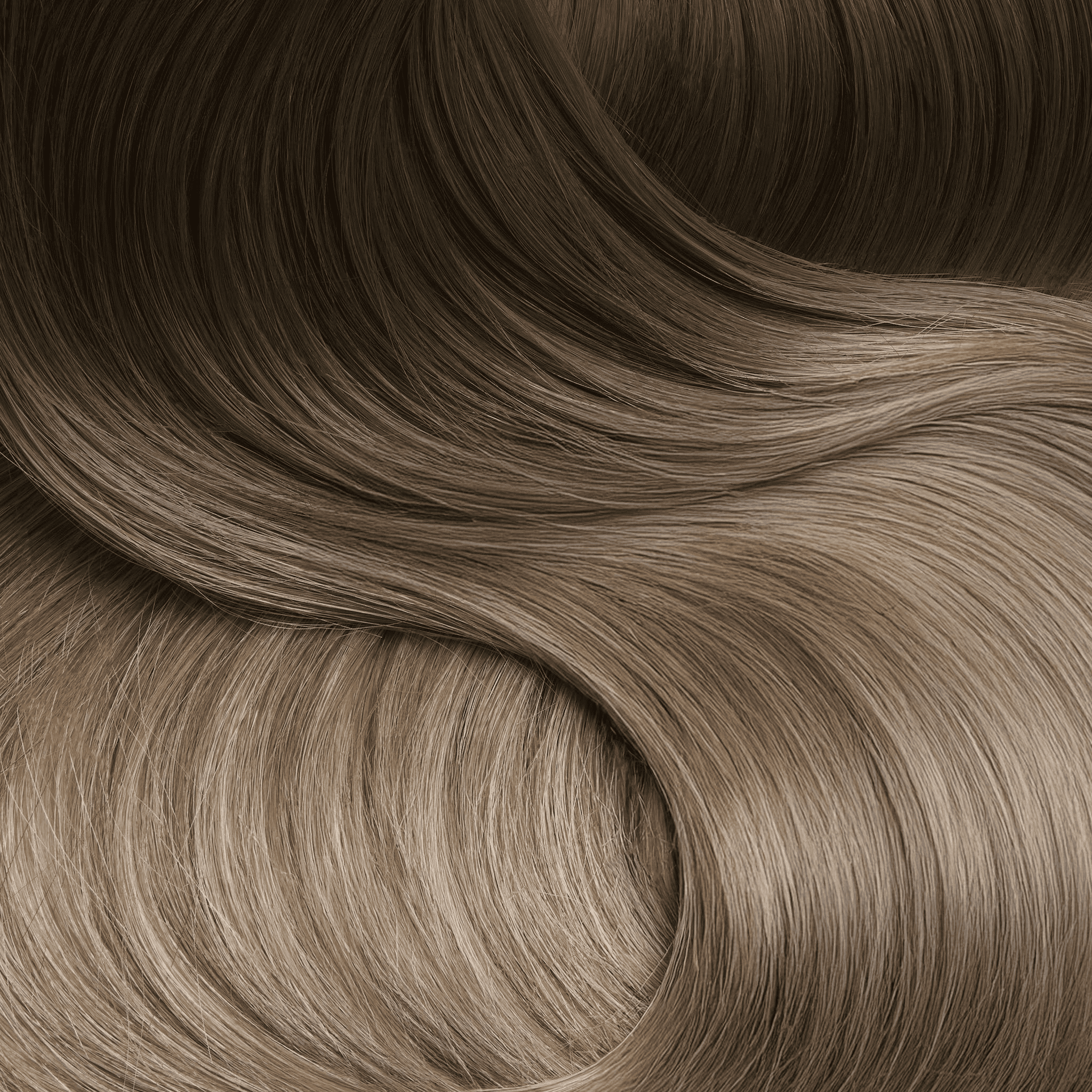 straight Mochaccino melt brown colour swatch