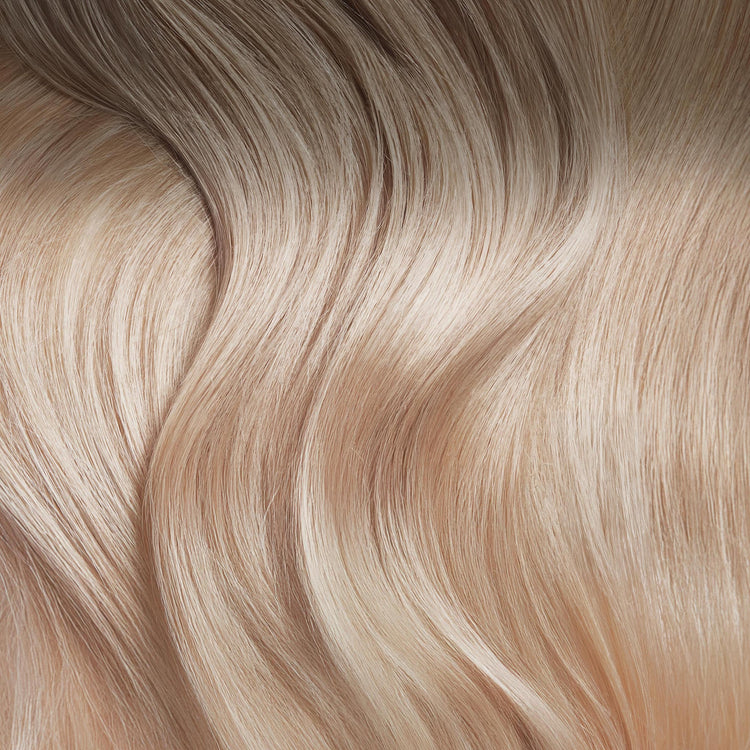 SEAMLESS® Flat Weft 18 Inches - SWAY Hair Extensions Rooted-Ash-Blondette-R5-7-20 Natural SEAMLESS® Flat Weft 18 Inches extensions. Thin, flexible, and discreet. 100% Double Drawn Remy Human Hair. Versatile and reusable