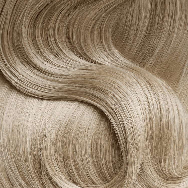 straight champagne chestnut colour swatch