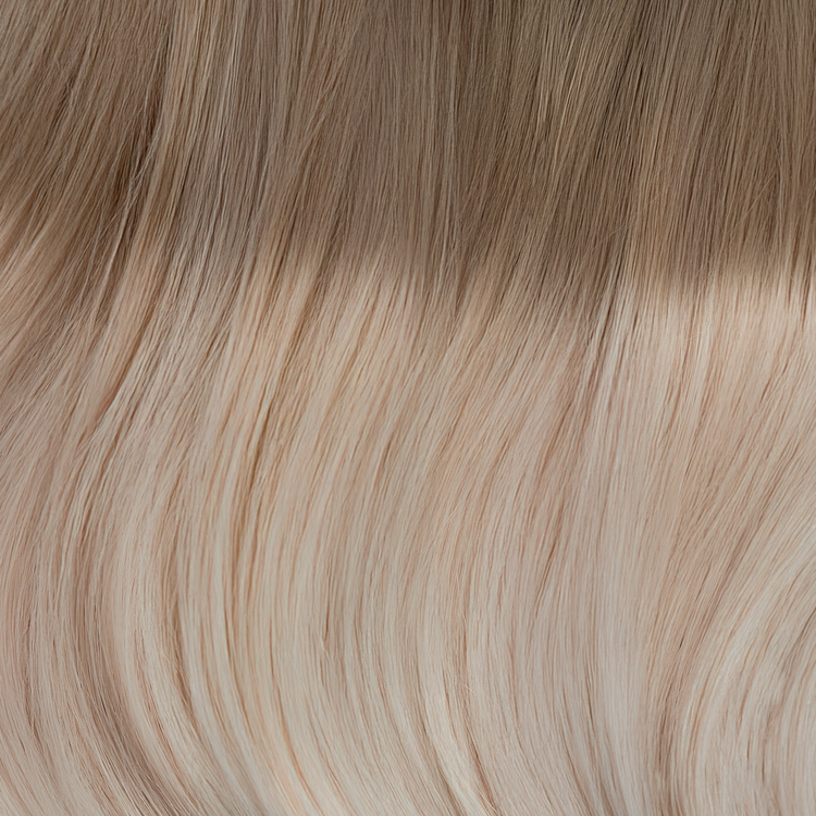SEAMLESS® Tapes 18 Inches - SWAY Hair Extensions Rooted-Beach-Ash-Blonde-R5-9-613 clip-in hair extensions made of 100% Double Drawn, Remy Human Hair. SWAY SEAMLESS® Tapes, 18 inches. Lightweight, flexible, and perfect for any hairstyle.