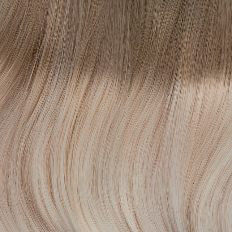 SEAMLESS® Flat Weft 16 Inches - SWAY Hair Extensions Rooted-Beach-Ash-Blonde-R5-9-613 Natural SEAMLESS® Flat Weft 16 Inches extensions. Thin, flexible, and discreet. 100% Double Drawn Remy Human Hair. Versatile and reusable