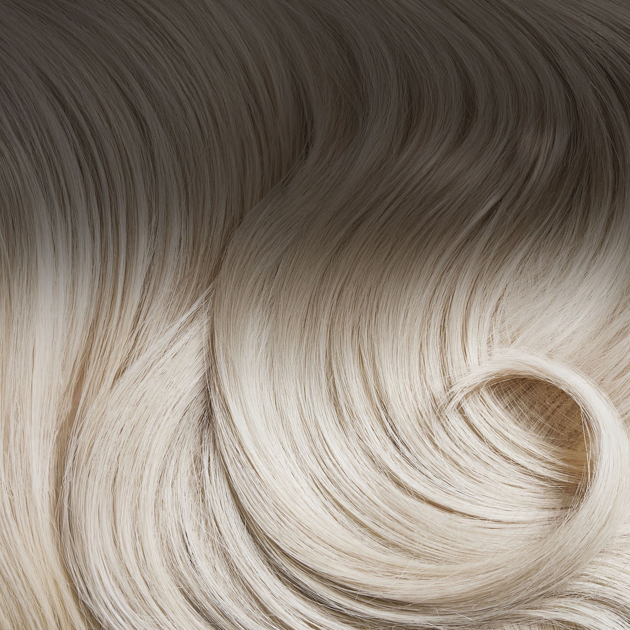 Flat Tip Bonds 18 Inches - SWAY Hair Extensions Rooted-Silver-Ash SWAY Flat Tip Bonds, 18"- 100% Remy Human Hair Extensions with Italian Keratin. Perfect for hair goals.