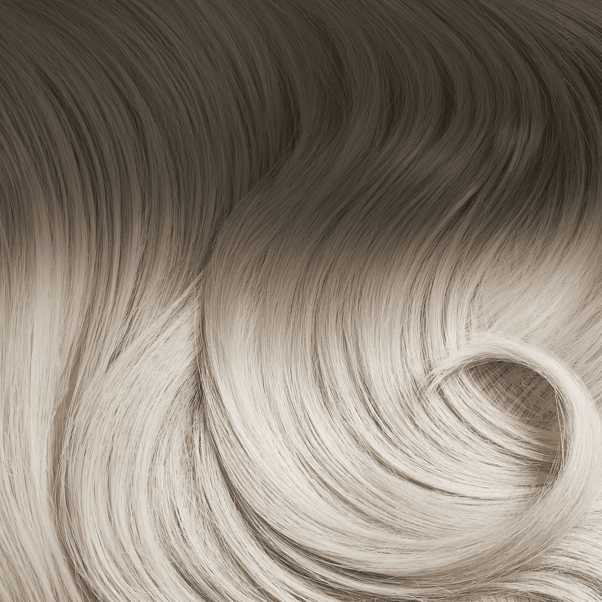SEAMLESS® Tapes 14 inch - SWAY Hair Extensions - Thin, flexible, and discreet. 100% Double Drawn Remy Human Hair. Versatile and reusable. Shade - ROOTED SILVER ASH
