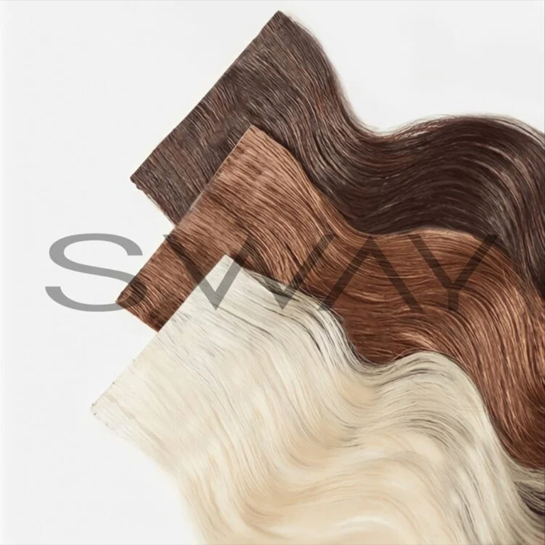 Shade Swatches SWAY Hair Extensions