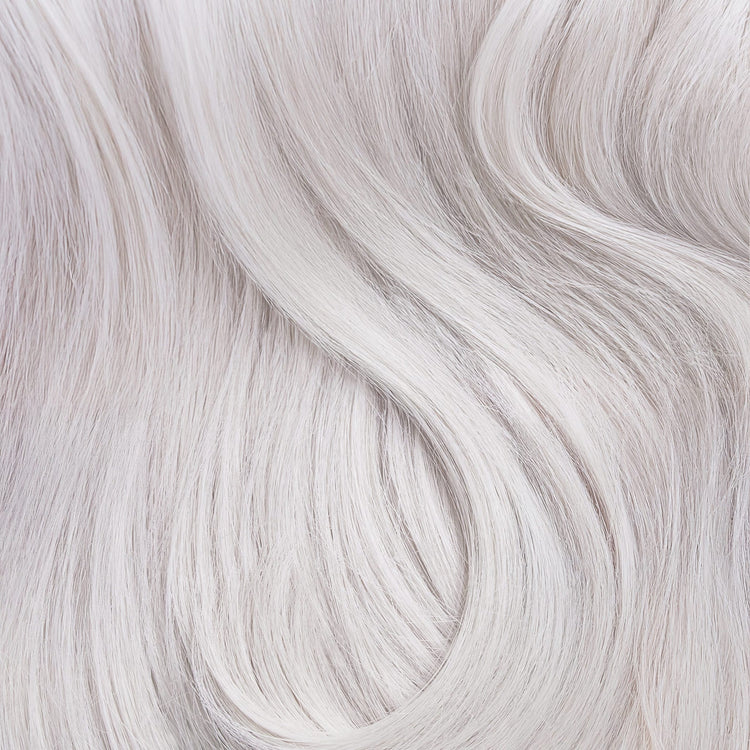 Nano Bonds 20 Inches - SWAY Hair Extensions Silver-Ash Ultra-fine, invisible bonds for a flawless, natural look. 100% Remy Human hair, lightweight and versatile. Reusable and perfect for individual or salon use.