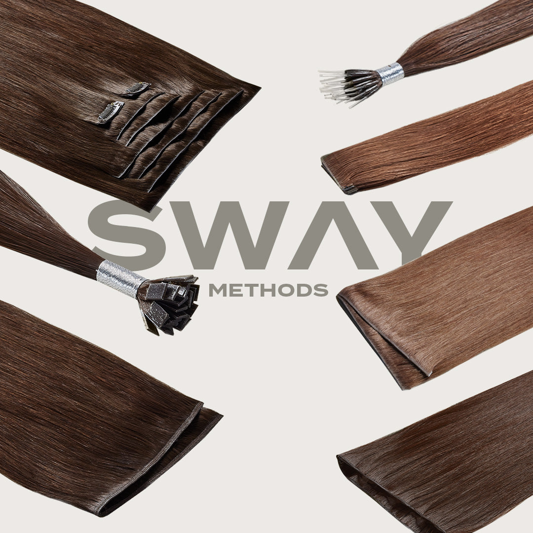 Hair Extensions 101: All SWAY Methods Explained