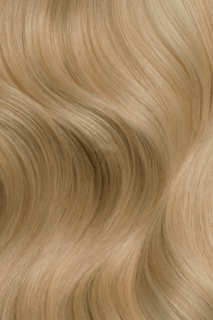 SEAMLESS® Tapes 18 Inches - SWAY Hair Extensions Beach-Blonde-18-22 clip-in hair extensions made of 100% Double Drawn, Remy Human Hair. SWAY SEAMLESS® Tapes, 18 inches. Lightweight, flexible, and perfect for any hairstyle.