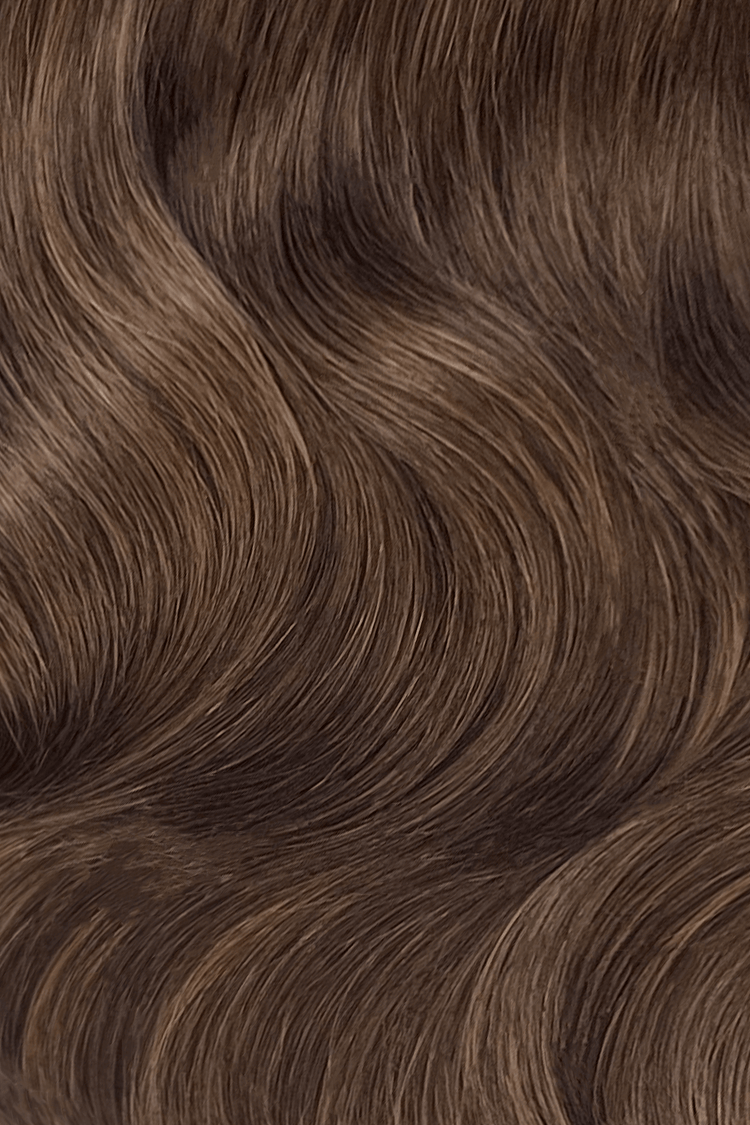 SEAMLESS® Clip Ins 18 Inches - SWAY Hair Extensions - Shade RICH ESPRESSO