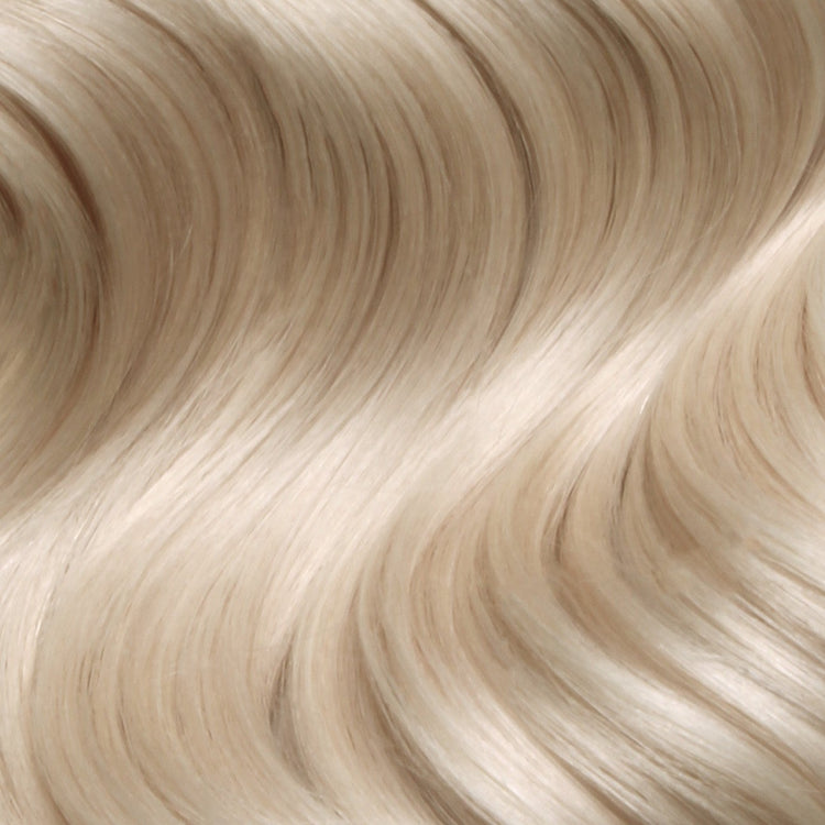 Nano Bonds 20 Inches - SWAY Hair Extensions Pure-Platinum-60A Ultra-fine, invisible bonds for a flawless, natural look. 100% Remy Human hair, lightweight and versatile. Reusable and perfect for individual or salon use.