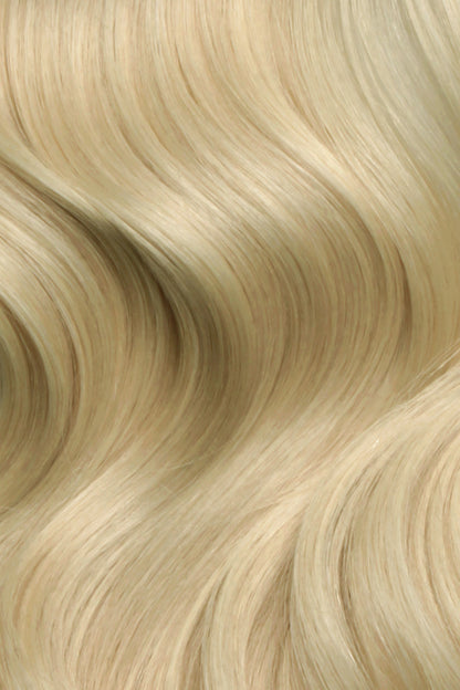 SEAMLESS® Flat Weft 20 Inches - SWAY Hair Extensions Honey-Blonde-613 Natural SEAMLESS® Flat Weft 20 Inches extensions. Thin, flexible, and discreet. 100% Double Drawn Remy Human Hair. Versatile and reusable