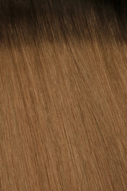 Chesnut brown seamless clip in