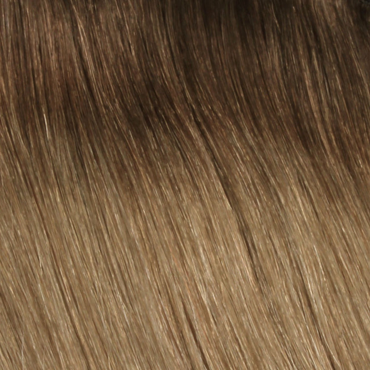 Flat Tip Bonds 22 Inches - SWAY Hair Extensions Rooted-Champagne-Chestnut-R5-8-22 SWAY Flat Tip Bonds, 22&quot;- 100% Remy Human Hair Extensions with Italian Keratin. Perfect for hair goals.