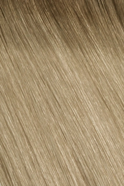 Rooted Hollywood blonde hair 