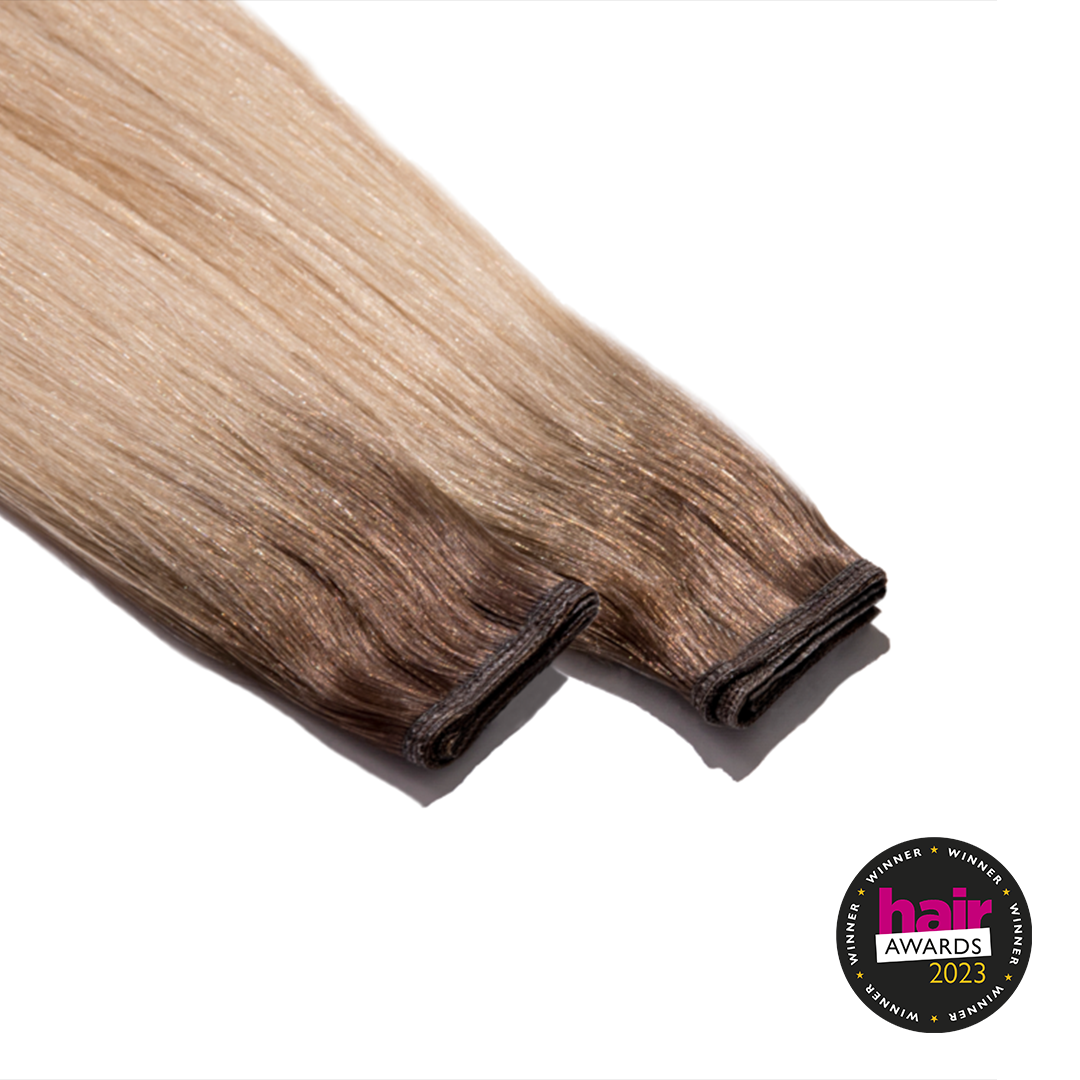 SEAMLESS® Flat Weft 16 Inches - SWAY Hair Extensions Natural SEAMLESS® Flat Weft 16 Inches extensions. Thin, flexible, and discreet. 100% Double Drawn Remy Human Hair. Versatile and reusable